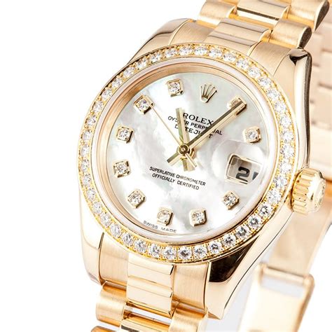 pre owned rolex ladies president.